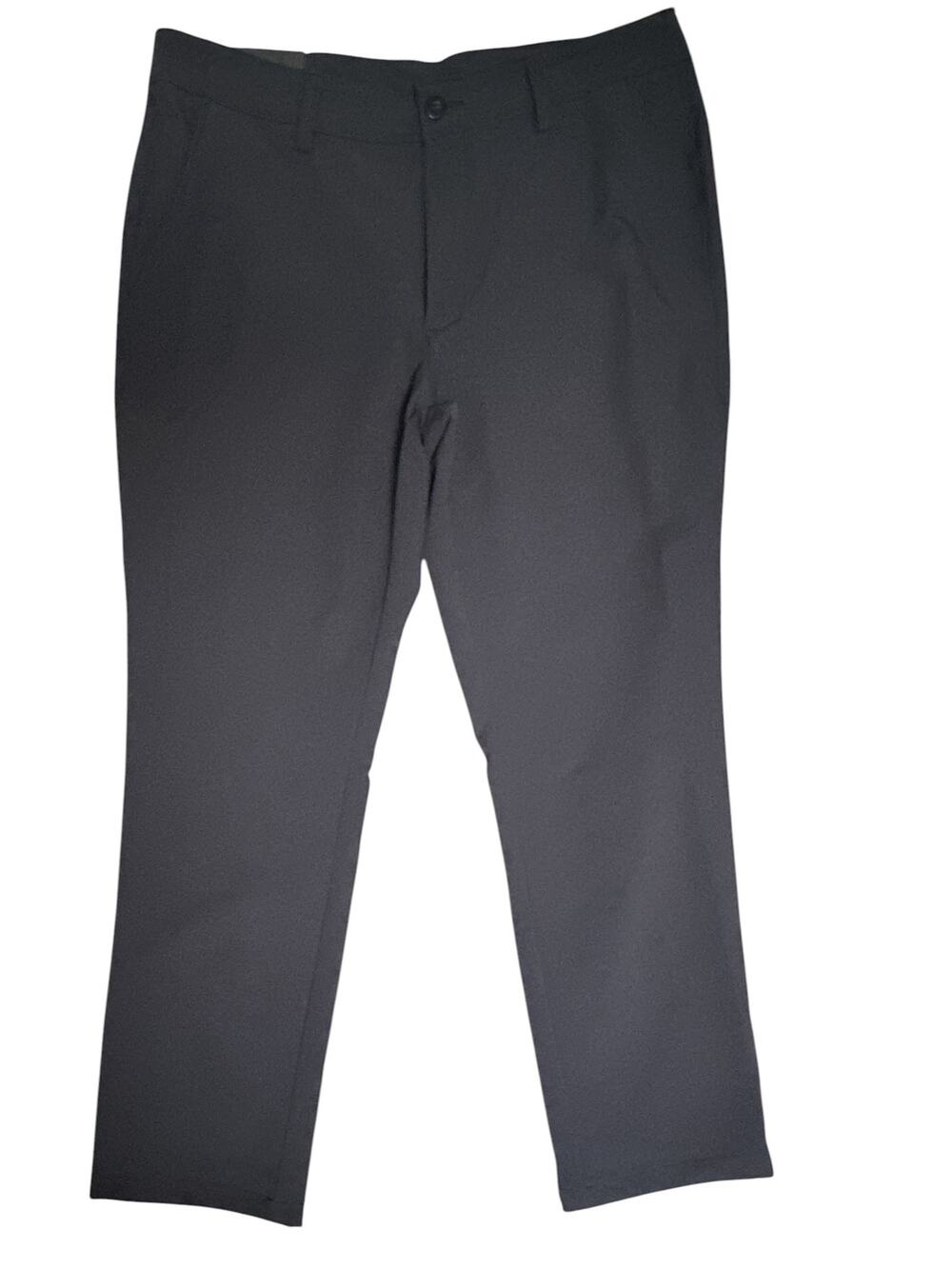 Under Armour Drive Tapered Golf Pants Black Stretch Performance Men's 36x30 NWT